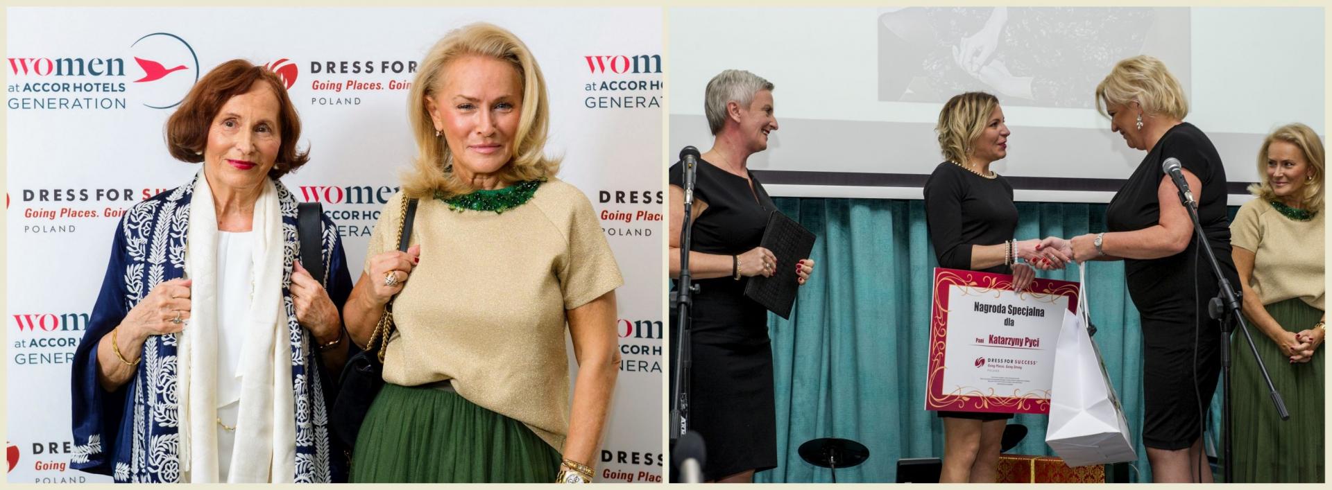 Oceanic wspiera od lat Dress for Success. Fundacja nagrodziła w tym roku Dorotę Soszyńską...